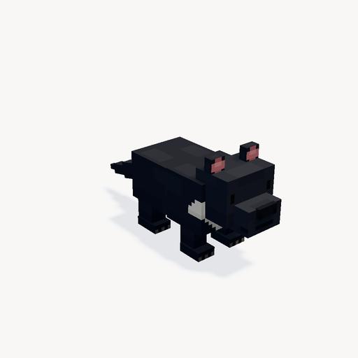 Demonio de Tasmania — Vista previa del modelo 3D