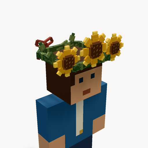 Sunflower Festival Crown — ตัวอย่างโมเดล 3D
