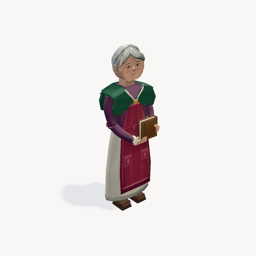 Winter Hearth Matron — 3D မော်ဒယ် အစမ်းကြည့်ရှုမှု