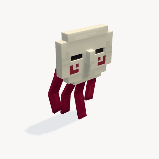 ผีหน้ากากริบบิ้น — ตัวอย่างโมเดล 3D