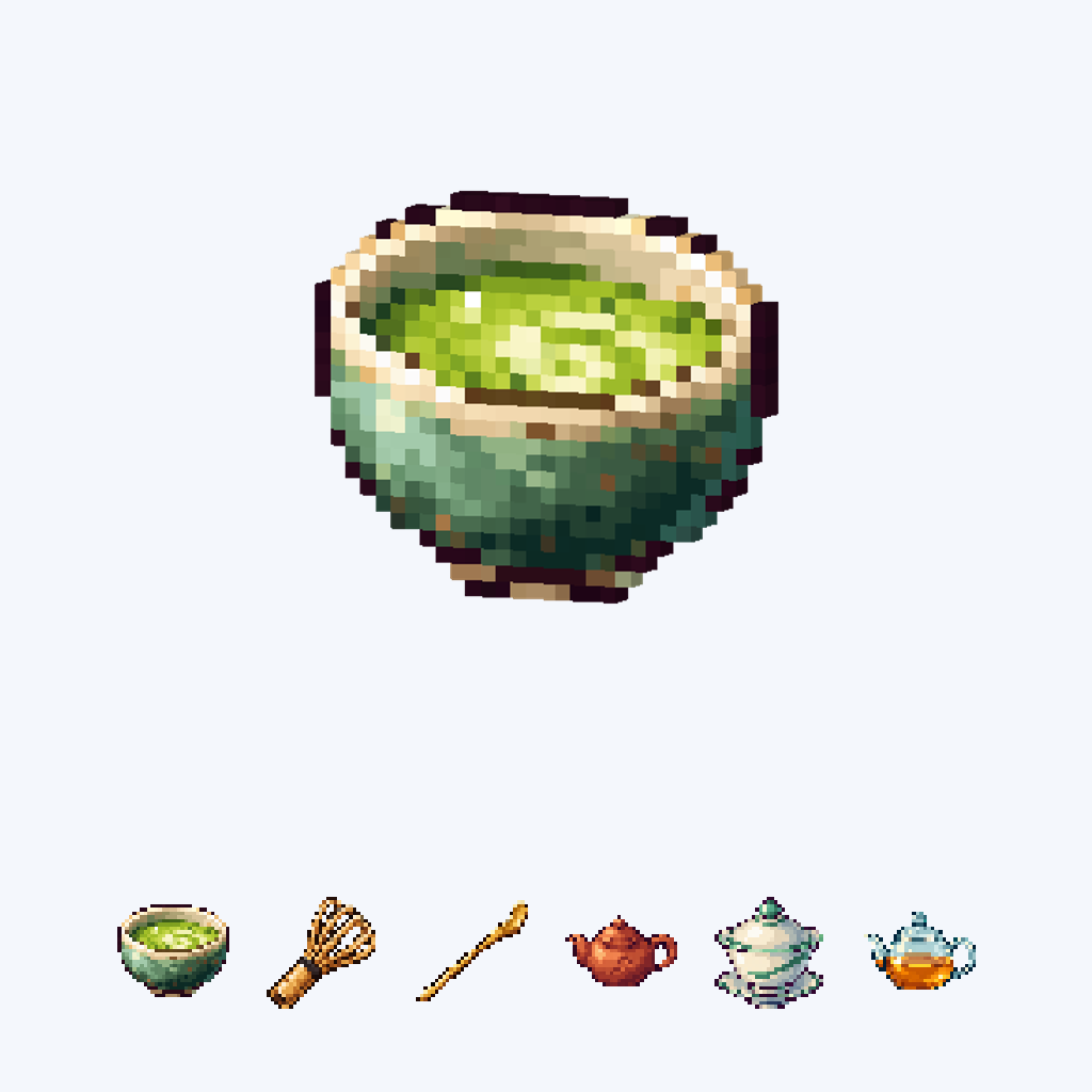Teestuben-Braukollektion — Pixel-Item-Paket