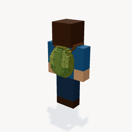 Turtle Shell Backpack — ตัวอย่างโมเดล 3D