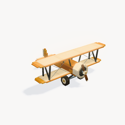 เครื่องบินปีกสองชั้นสำรวจแอมเบอร์วิง — ตัวอย่างโมเดล 3D