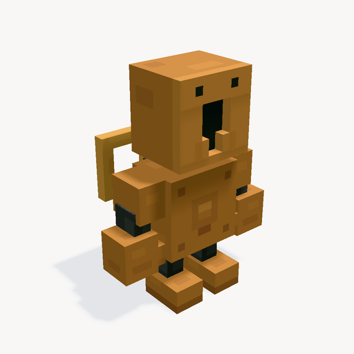ผู้พิทักษ์กุญแจจักรกล — ตัวอย่างโมเดล 3D