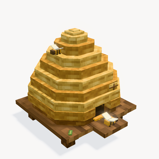 Beekeeper Honey Hive — ตัวอย่างโมเดล 3D
