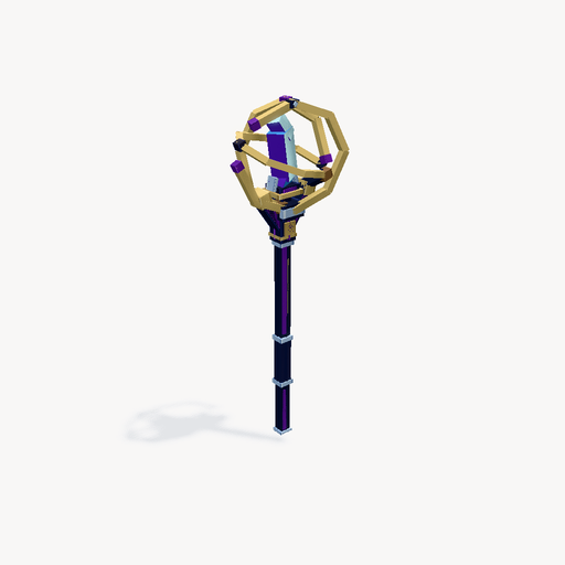 Prism Orrery Archstaff — ตัวอย่างโมเดล 3D