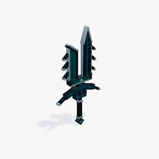 Abyssal Choir Zweihander — ตัวอย่างโมเดล 3D