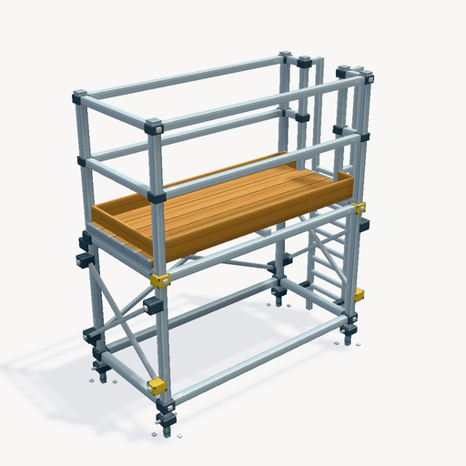 Scaffold Platform — ตัวอย่างโมเดล 3D