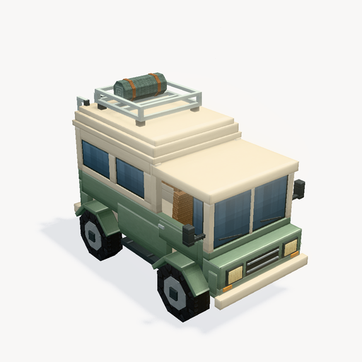 عربة تخييم Juniper Trail — معاينة النموذج الثلاثي الأبعاد