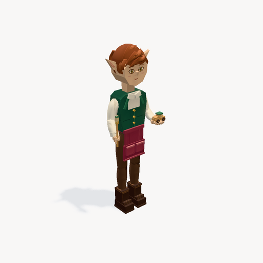 Holly Workshop Toymaker — 3D မော်ဒယ် အစမ်းကြည့်ရှုမှု