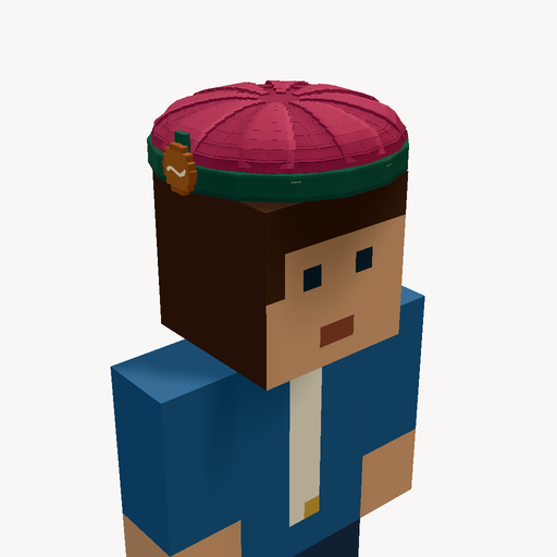 Gingerbread Patisserie Cap — ตัวอย่างโมเดล 3D