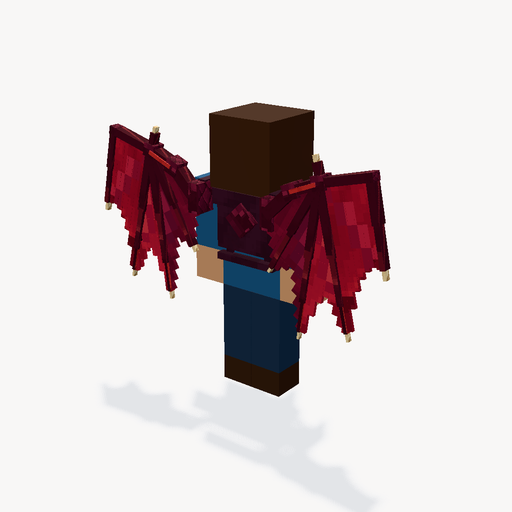 Red Dragon Wings — ตัวอย่างโมเดล 3D