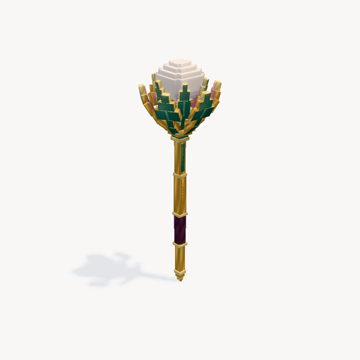 Lotus Sovereign Scepter — ตัวอย่างโมเดล 3D