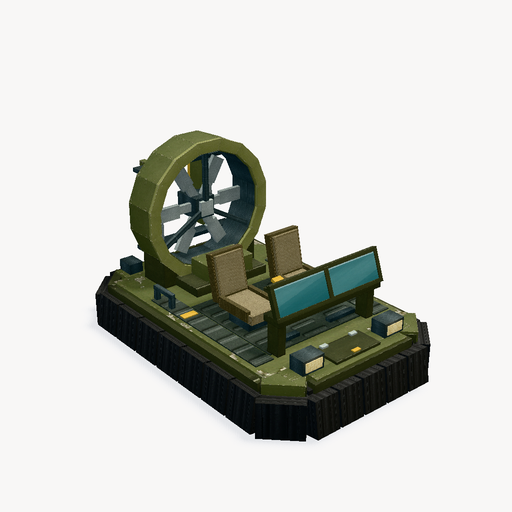โฮเวอร์คราฟต์บึง Reedwake — ตัวอย่างโมเดล 3D