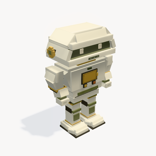 Clockwork Toy Robot — ตัวอย่างโมเดล 3D