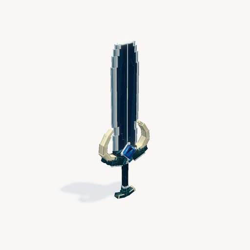 Astral Whalegate Greatsword — معاينة النموذج الثلاثي الأبعاد