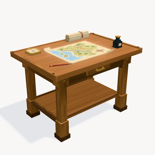 Explorer Map Table — ตัวอย่างโมเดล 3D