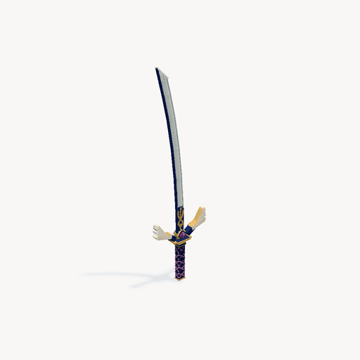 Orchid Crane Katana — ตัวอย่างโมเดล 3D