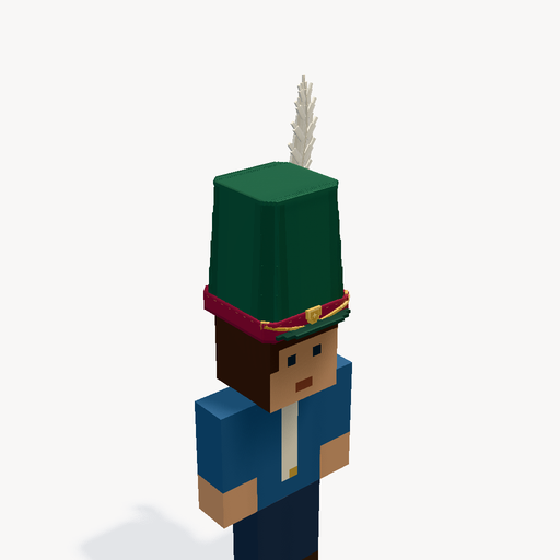 Velvet Nutcracker Shako — ตัวอย่างโมเดล 3D