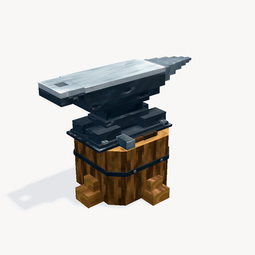 Medieval Blacksmith Anvil — ตัวอย่างโมเดล 3D